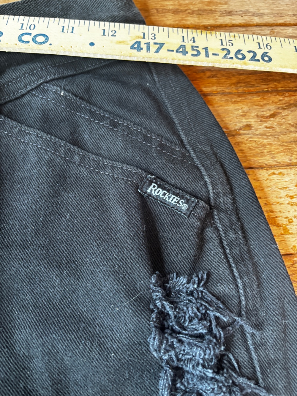 Womens Rockies ripped jeans size 8 - Picture 9 of 12
